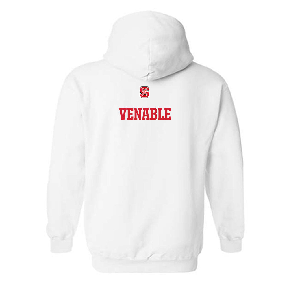 NC State - NCAA Men's Cross Country : Will Venable - Generic Shersey Hooded Sweatshirt