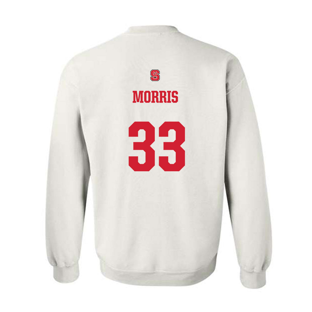 NC State - NCAA Baseball : Kaden Morris - Generic Shersey Crewneck Sweatshirt