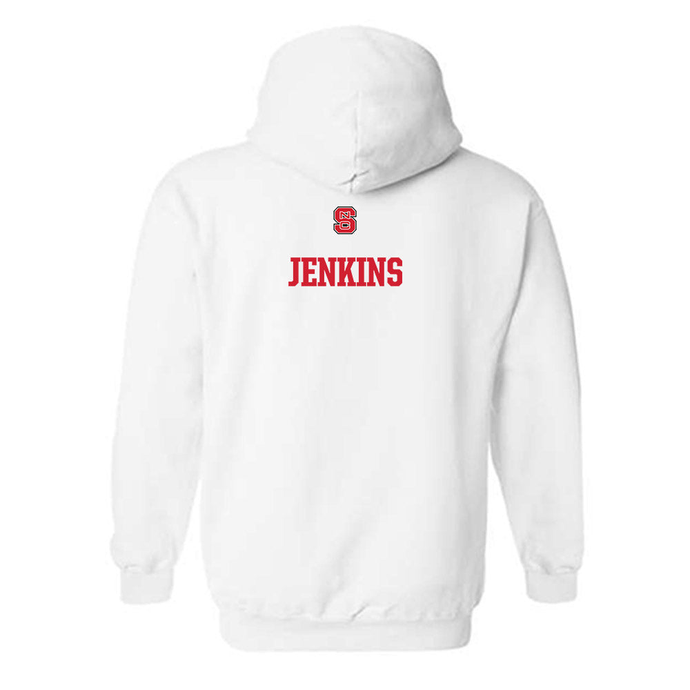 NC State - NCAA Women's Track & Field : Audrey Jenkins - Generic Shersey Hooded Sweatshirt-1