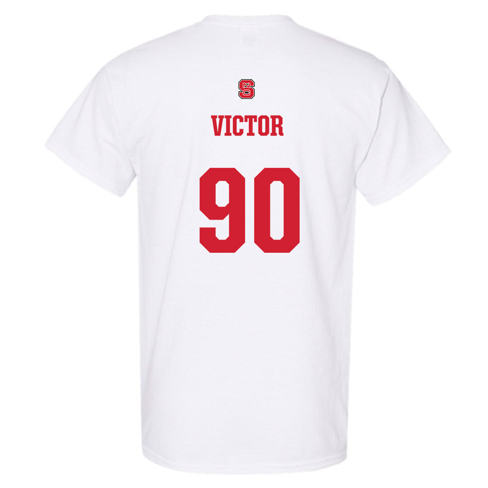 NC State - NCAA Football : Josiah Victor - Generic Shersey T-Shirt-1