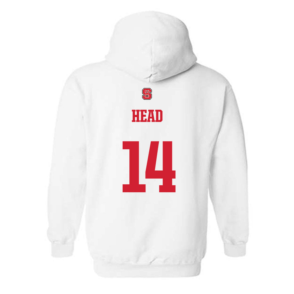 NC State - NCAA Baseball : Ty Head - Generic Shersey Hooded Sweatshirt