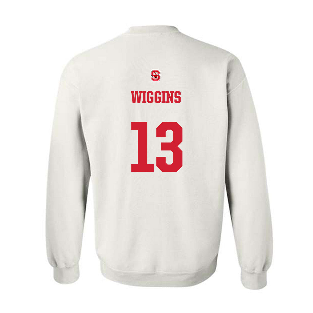NC State - NCAA Baseball : Andrew Wiggins - Generic Shersey Crewneck Sweatshirt-1