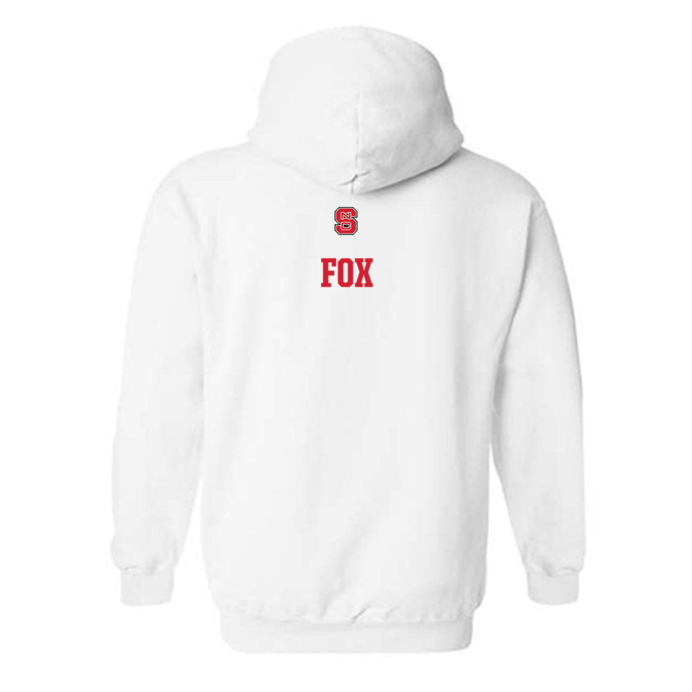 NC State - NCAA Men's Swimming & Diving : Jerry Fox - Generic Shersey Hooded Sweatshirt