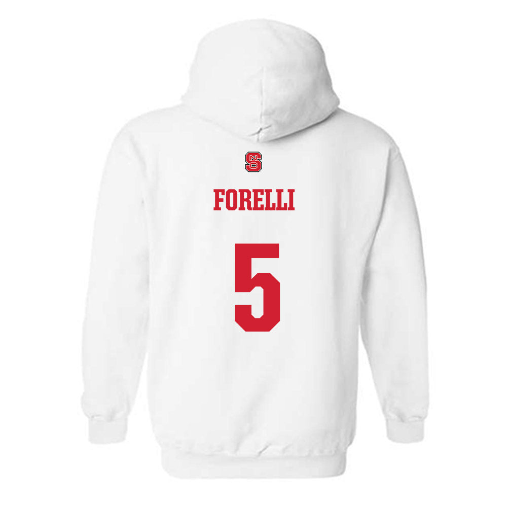 NC State - NCAA Women's Volleyball : Alyssa Forelli - Generic Shersey Hooded Sweatshirt