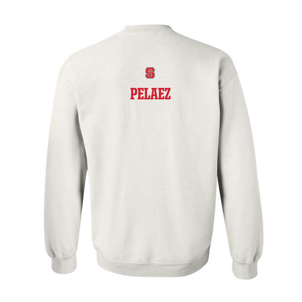 NC State - NCAA Women's Swimming & Diving : Erika Pelaez - Generic Shersey Crewneck Sweatshirt