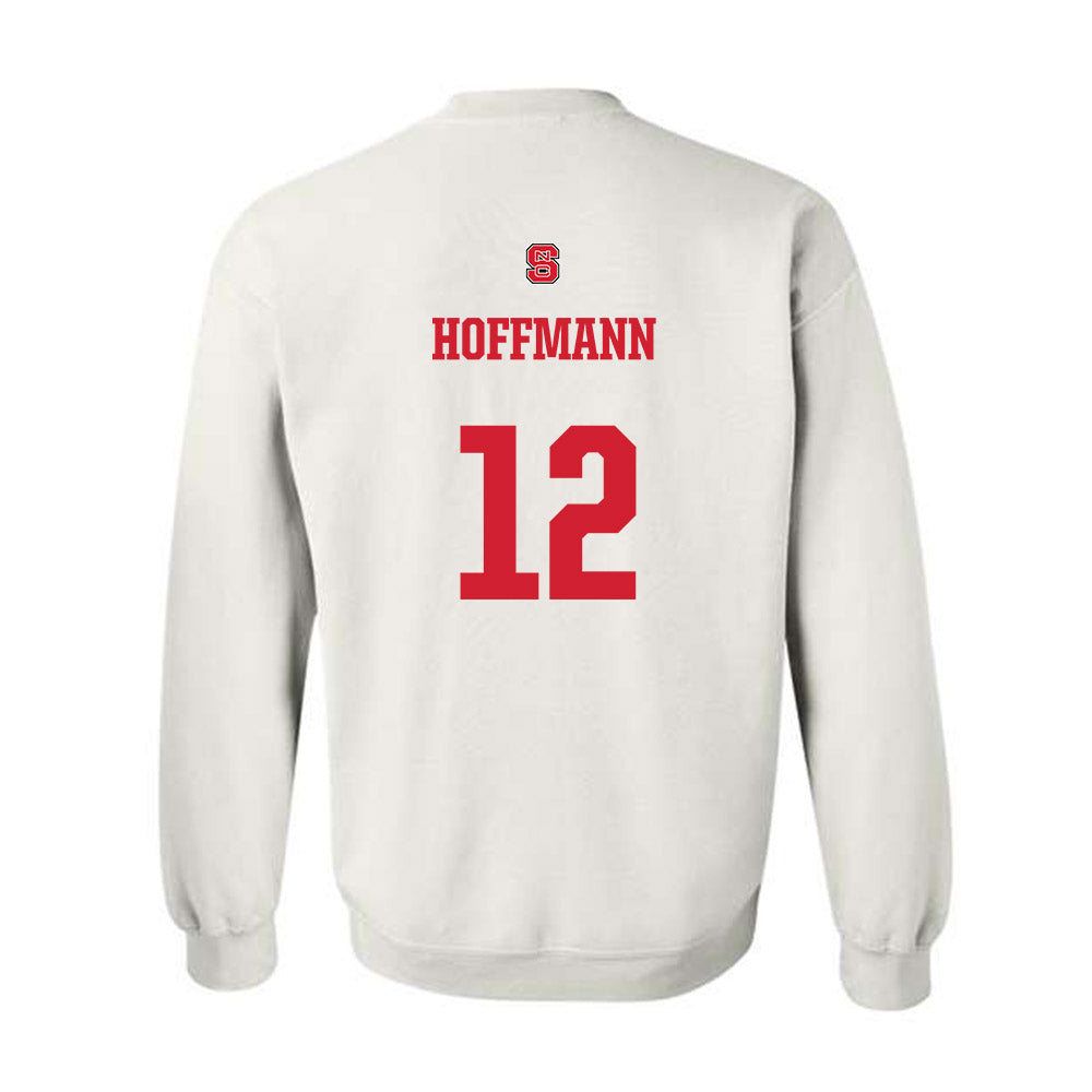NC State - NCAA Football : teddy hoffmann - Generic Shersey Crewneck Sweatshirt-1