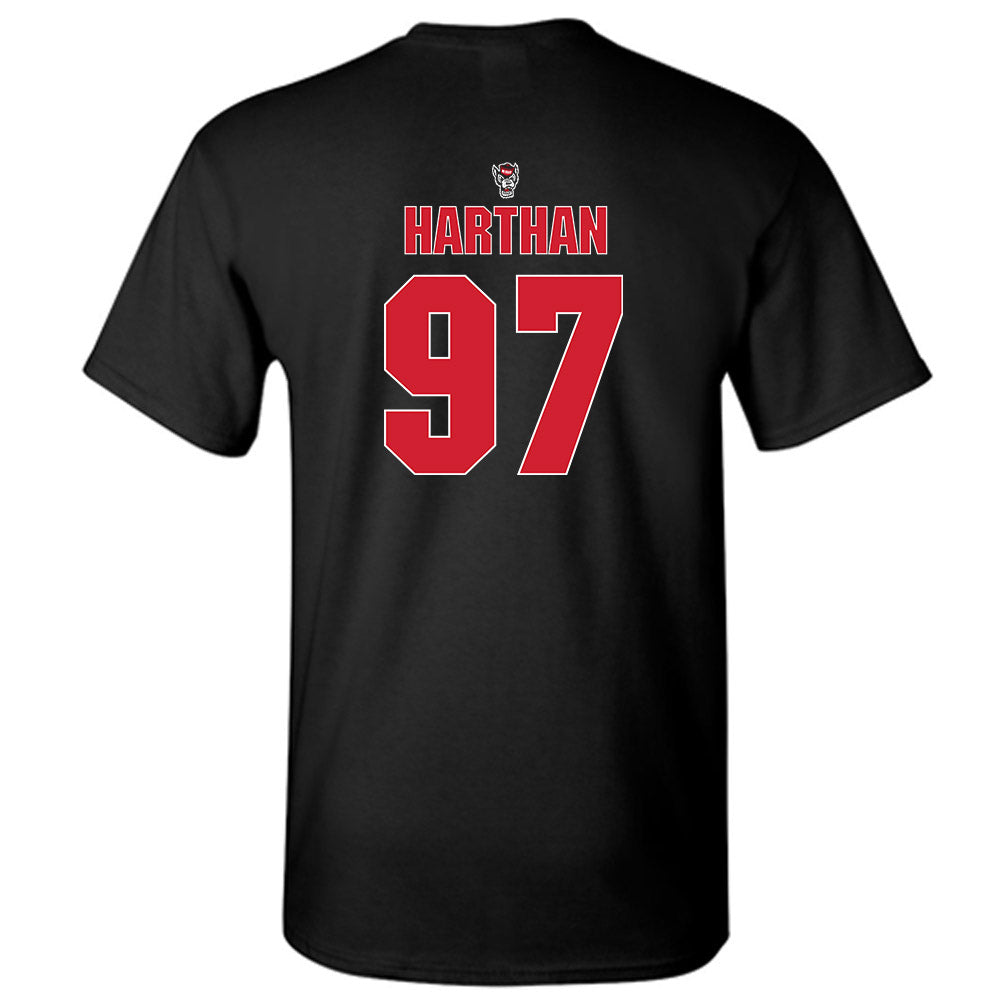 NC State - NCAA Football : Cristian Harthan - Sports Shersey T-Shirt-1