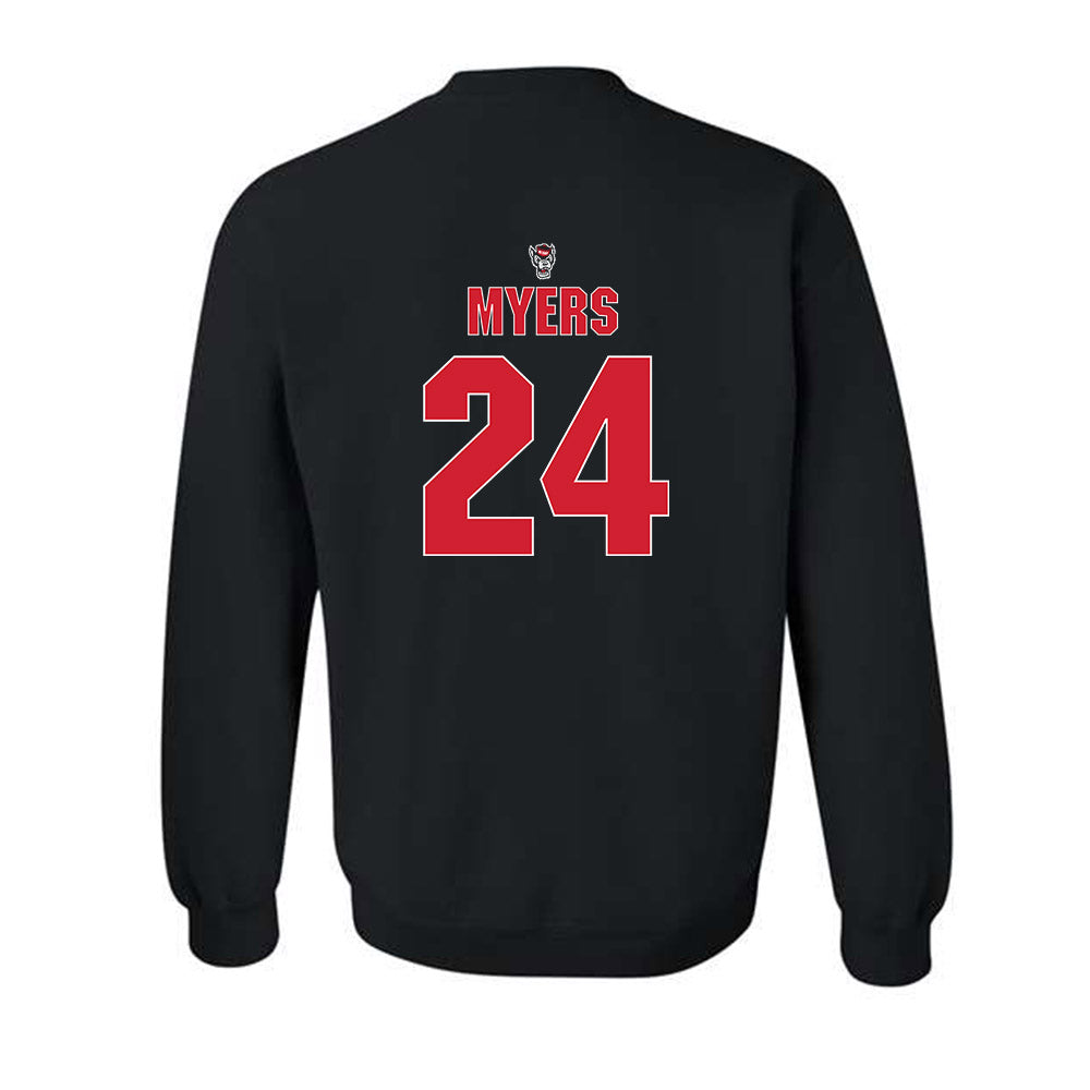 NC State - NCAA Football : Zack Myers - Crewneck Sweatshirt