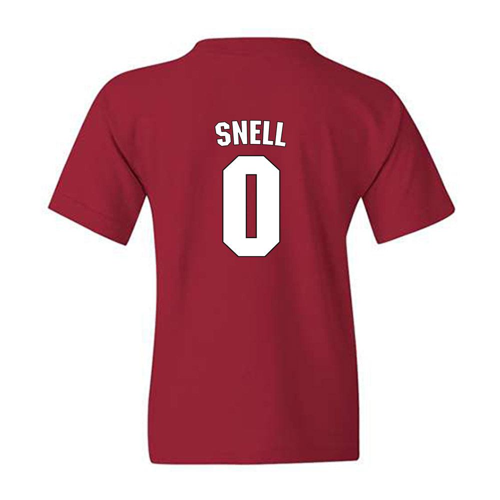 NC State - NCAA Men's Basketball : Jordan Snell - Classic Shersey Youth T-Shirt-1