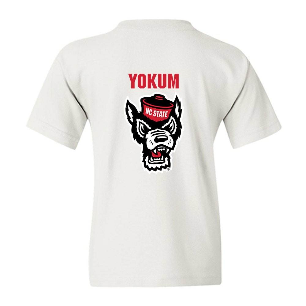 NC State - NCAA Wrestling : Brad Yokum - Sports Shersey Youth T-Shirt-1