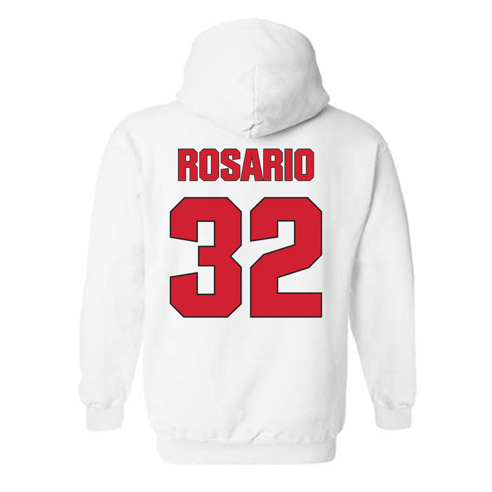 NC State - NCAA Men's Soccer : Gianni Rosario - Classic Shersey Hooded Sweatshirt-1