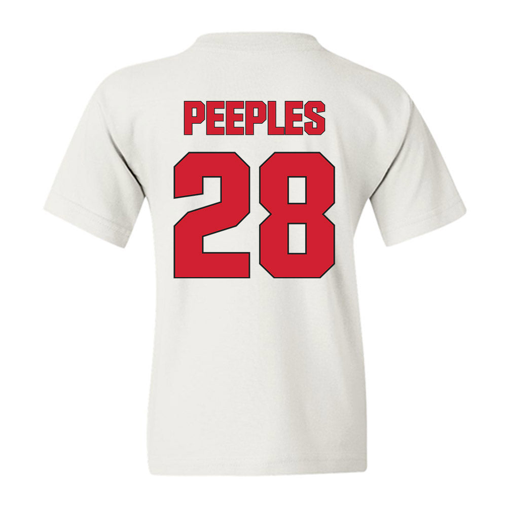 NC State - NCAA Men's Soccer : Brendan Peeples - Classic Shersey Youth T-Shirt-1