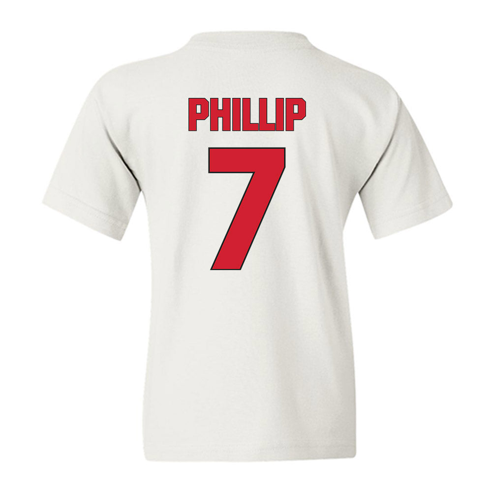 NC State - NCAA Men's Soccer : Donavan Phillip - Classic Shersey Youth T-Shirt-1