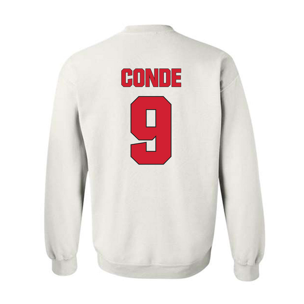 NC State - NCAA Men's Soccer : Ibrahim Conde - Classic Shersey Crewneck Sweatshirt-1