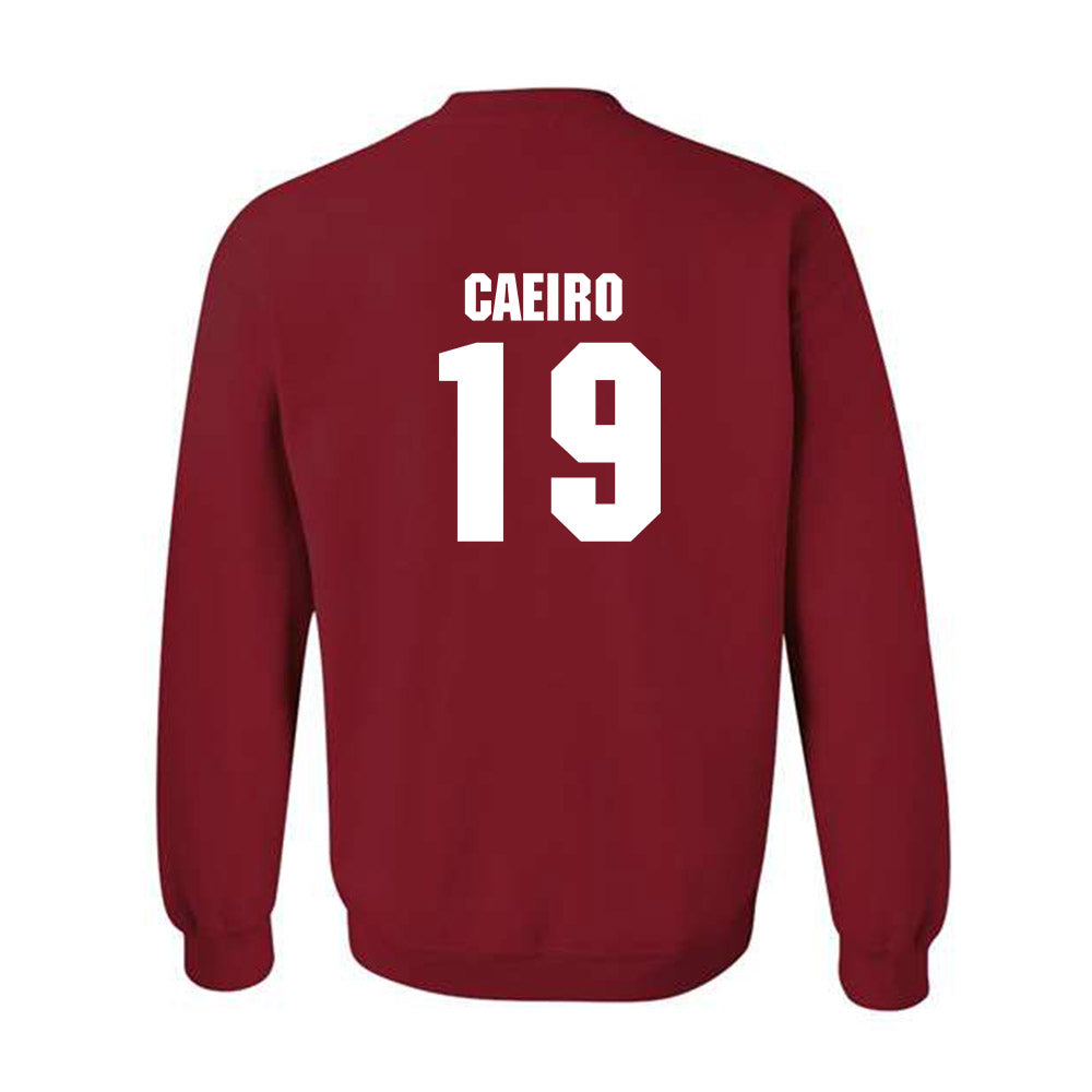 NC State - NCAA Men's Soccer : Pedro Caeiro - Classic Shersey Crewneck Sweatshirt-1