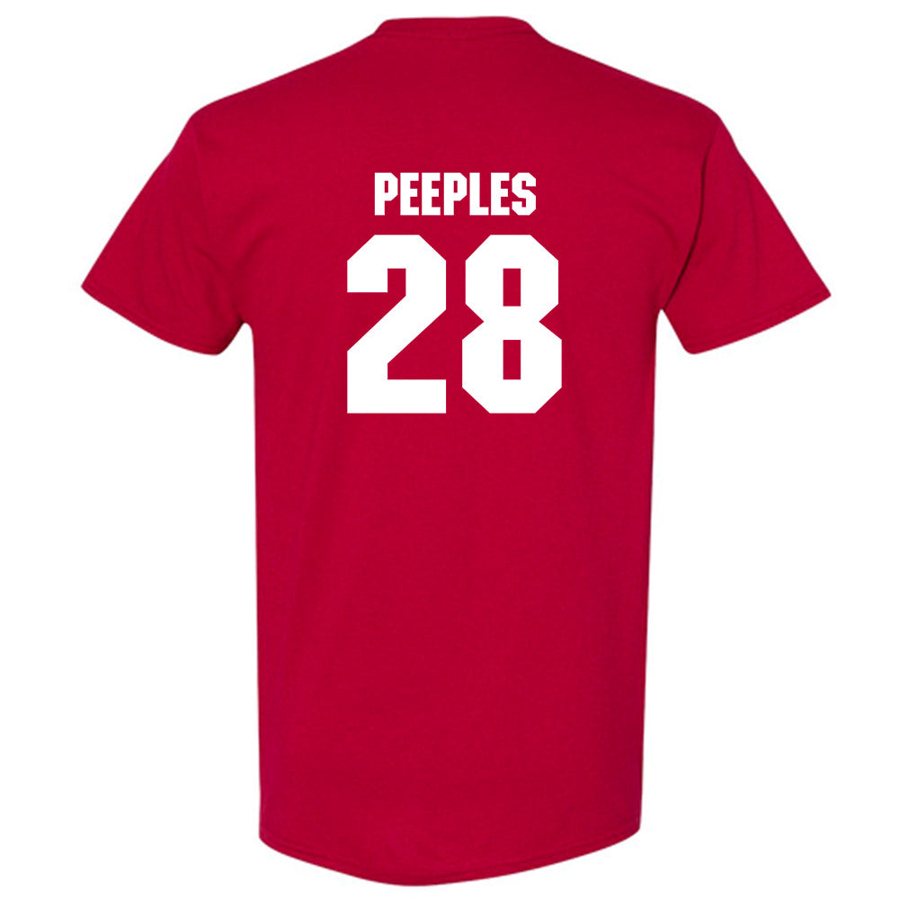 NC State - NCAA Men's Soccer : Brendan Peeples - Classic Shersey T-Shirt-1