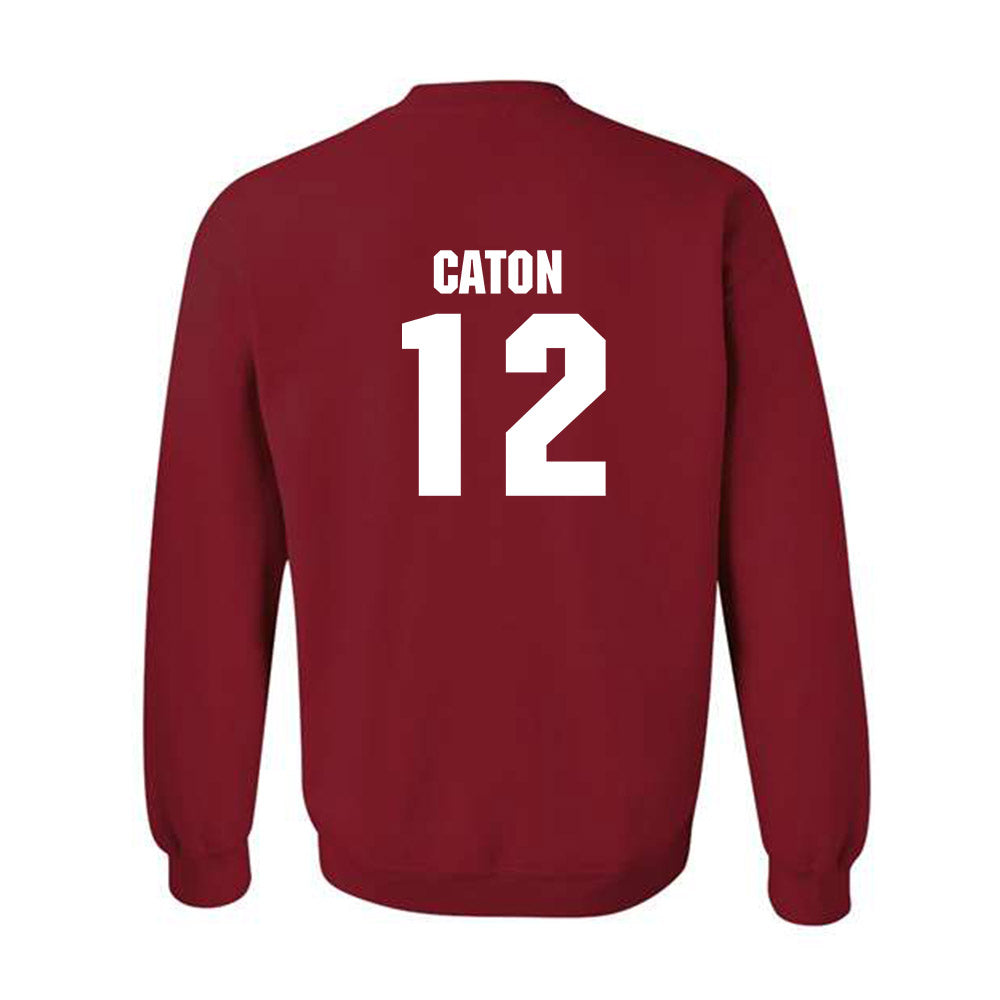 NC State - NCAA Men's Soccer : Tyler Caton - Classic Shersey Crewneck Sweatshirt-1