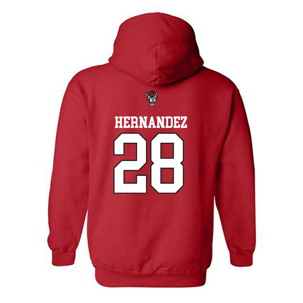 NC State - NCAA Women's Soccer : Sophia Hernandez - Classic Shersey Hooded Sweatshirt