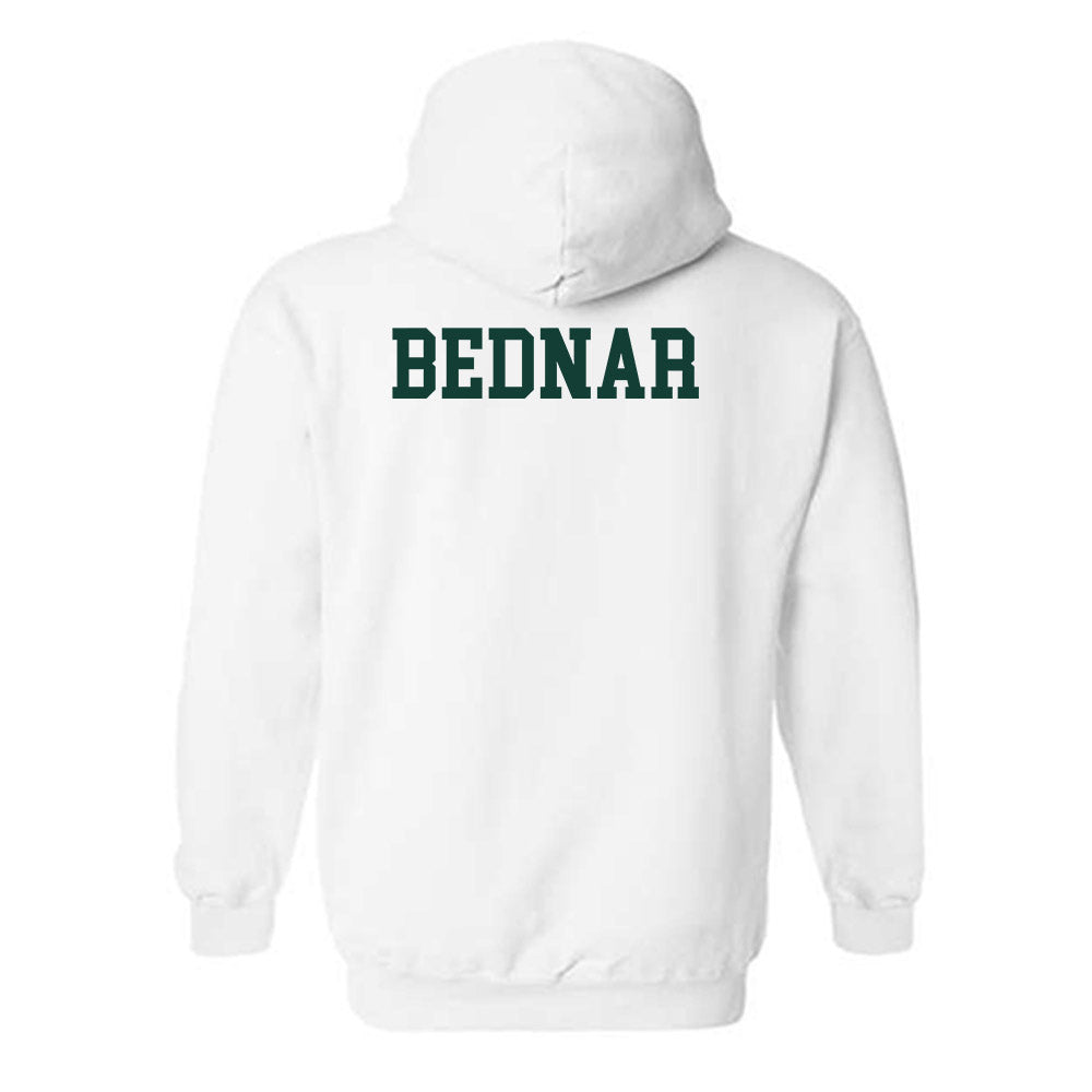 Michigan State - NCAA Women's Gymnastics : Abby Bednar - Sports Shersey Hooded Sweatshirt-1