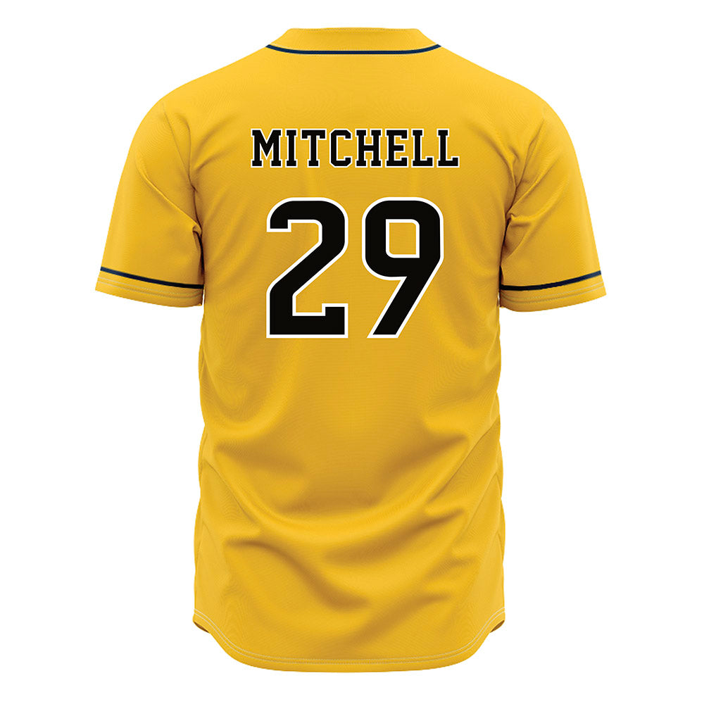 Southern Miss - NCAA Baseball : Samuel Mitchell - Gold Jersey-1