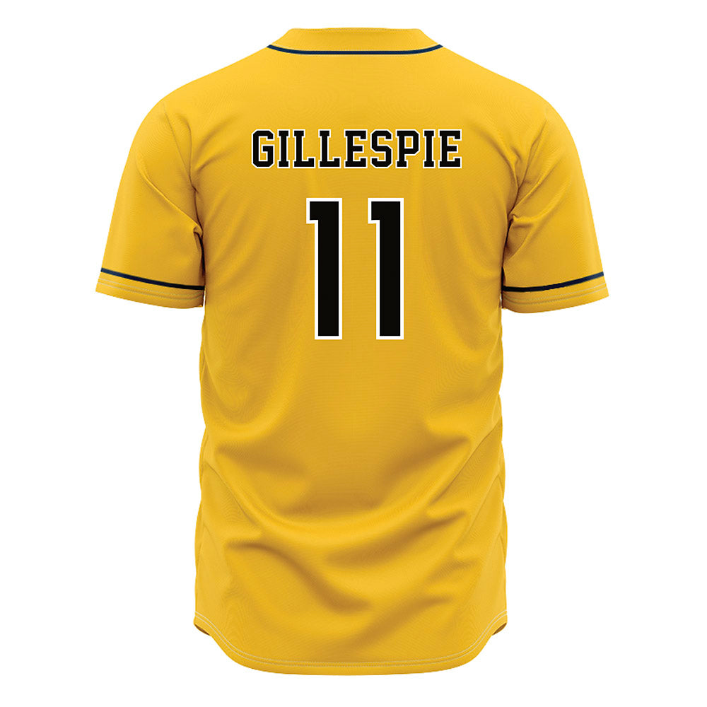 Southern Miss - NCAA Baseball : Davis Gillespie - Gold Jersey