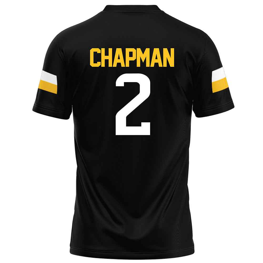 Southern Miss - NCAA Football : TyChaun Chapman - Black Football Jersey-1