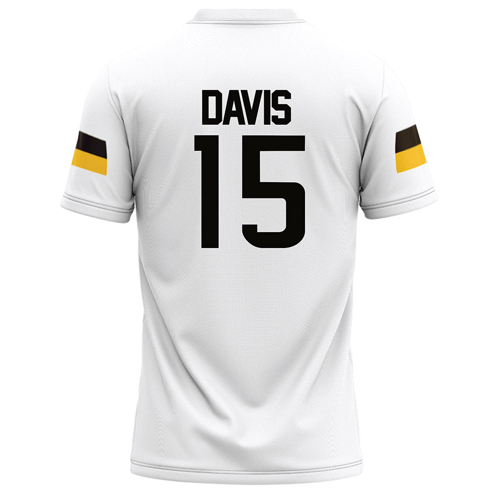 Southern Miss - NCAA Football : Kyle Davis - White Football Jersey-1