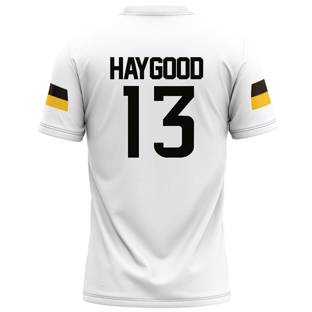 Southern Miss - NCAA Football : Mathis Haygood - White Football Jersey-1