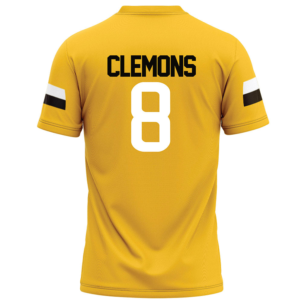 Southern Miss - NCAA Football : Jalil Clemons - Gold Football Jersey-1