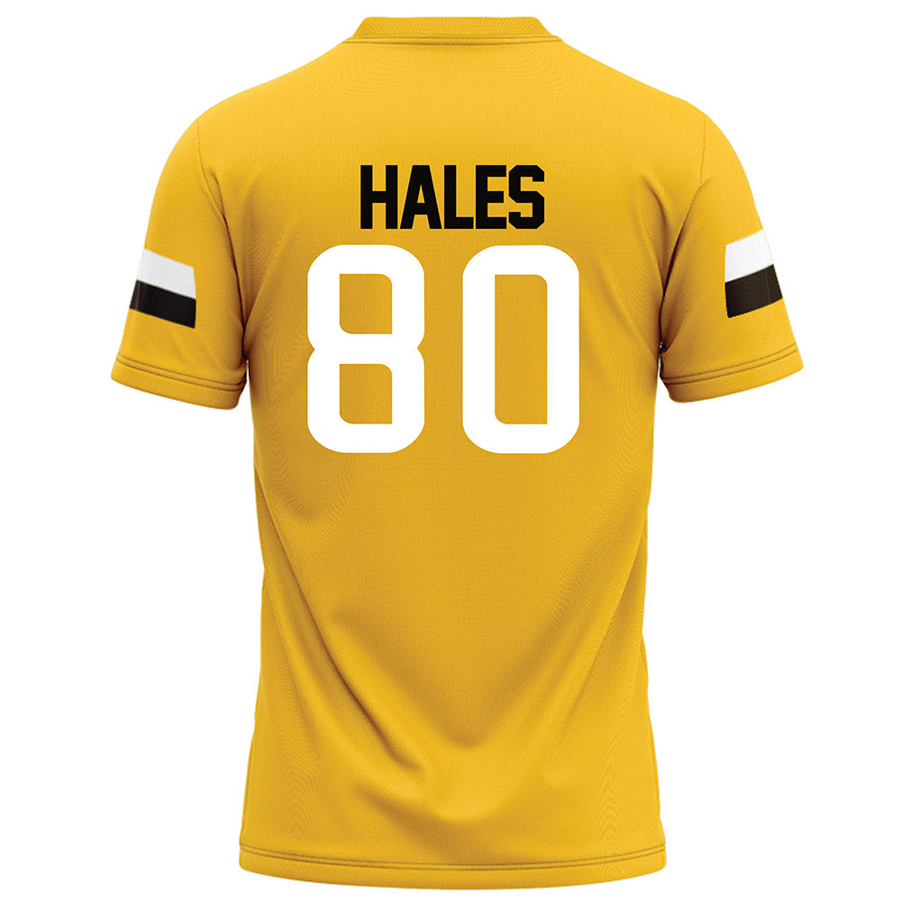Southern Miss - NCAA Football : Zavian Hales - Gold Football Jersey-1