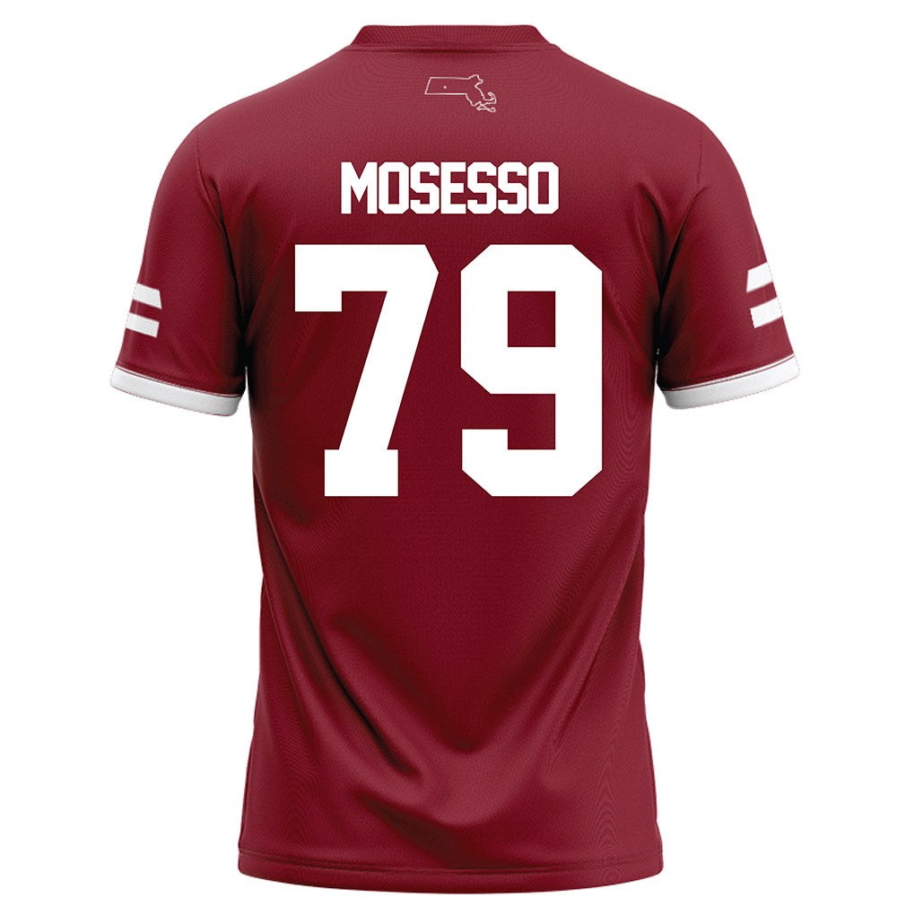 UMass - NCAA Football : Ryan Mosesso - Maroon Football Jersey