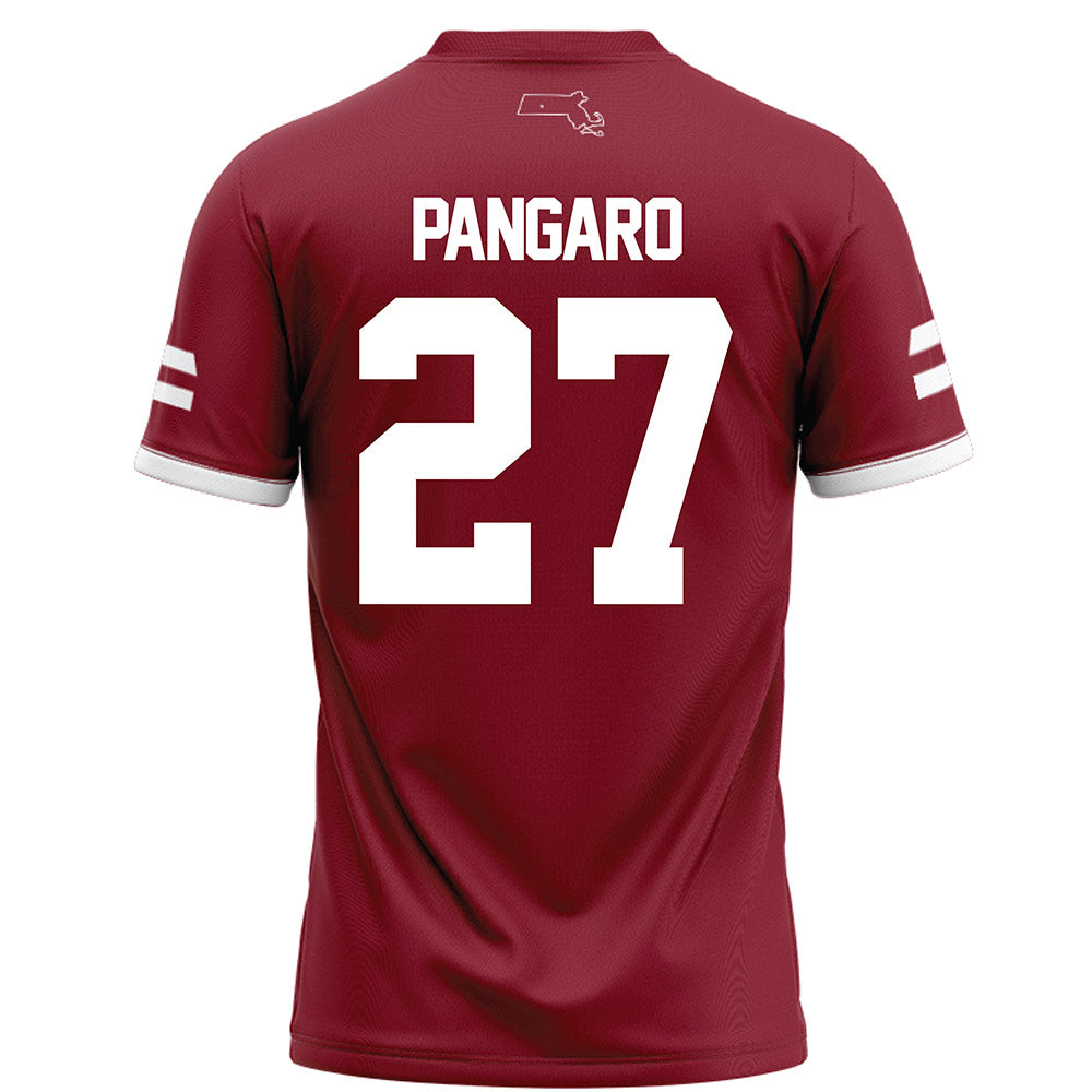 UMass - NCAA Football : Michael Pangaro - Maroon Football Jersey
