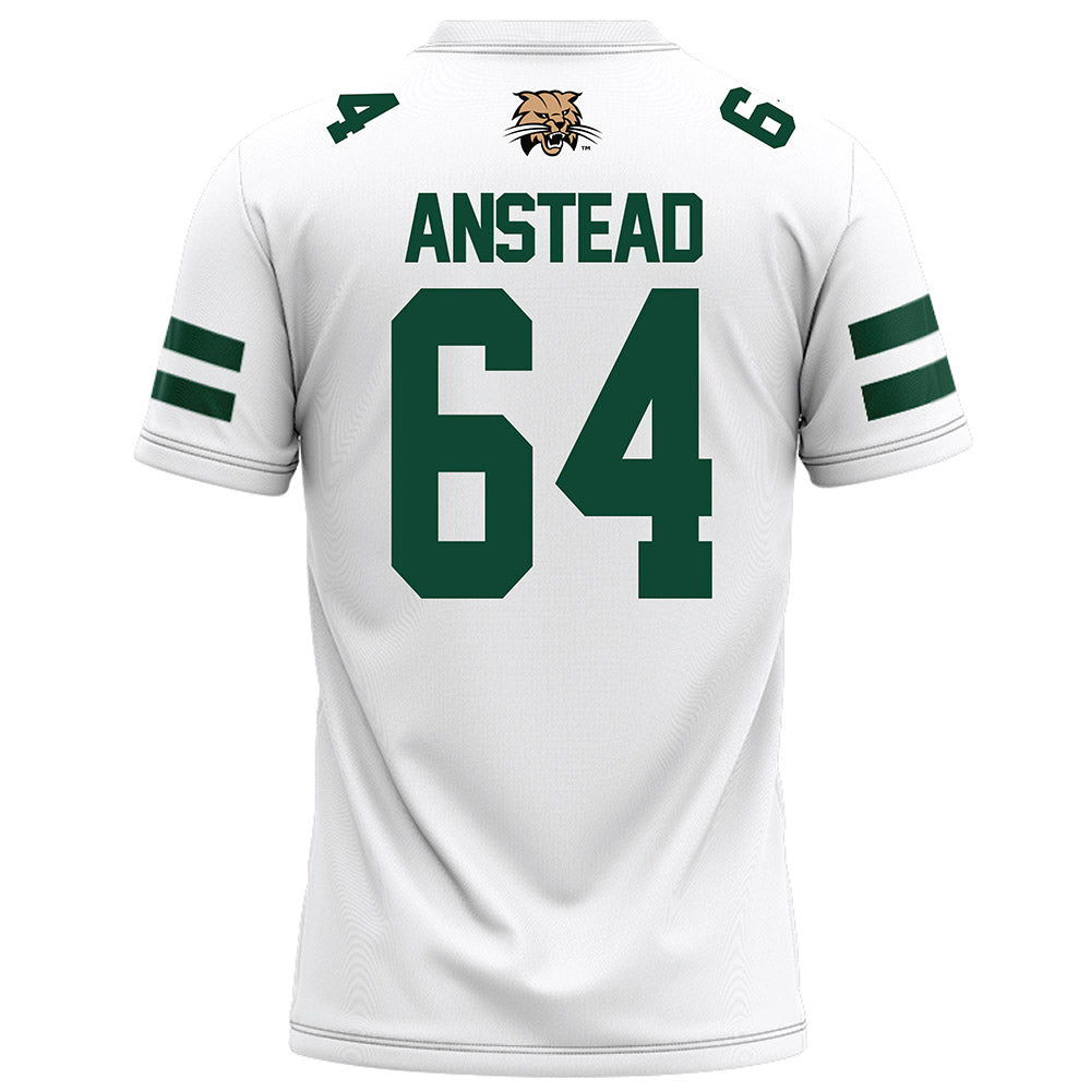 Ohio - NCAA Football : Seth Anstead - White Football Jersey