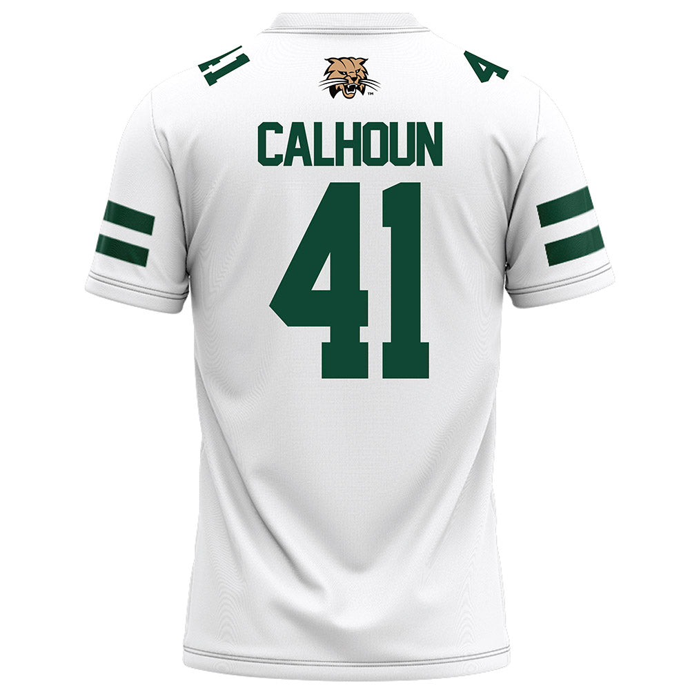 Ohio - NCAA Football : Keishaun Calhoun - White Football Jersey-1