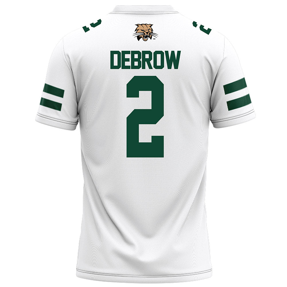 Ohio - NCAA Football : Khamani Debrow - White Football Jersey-1