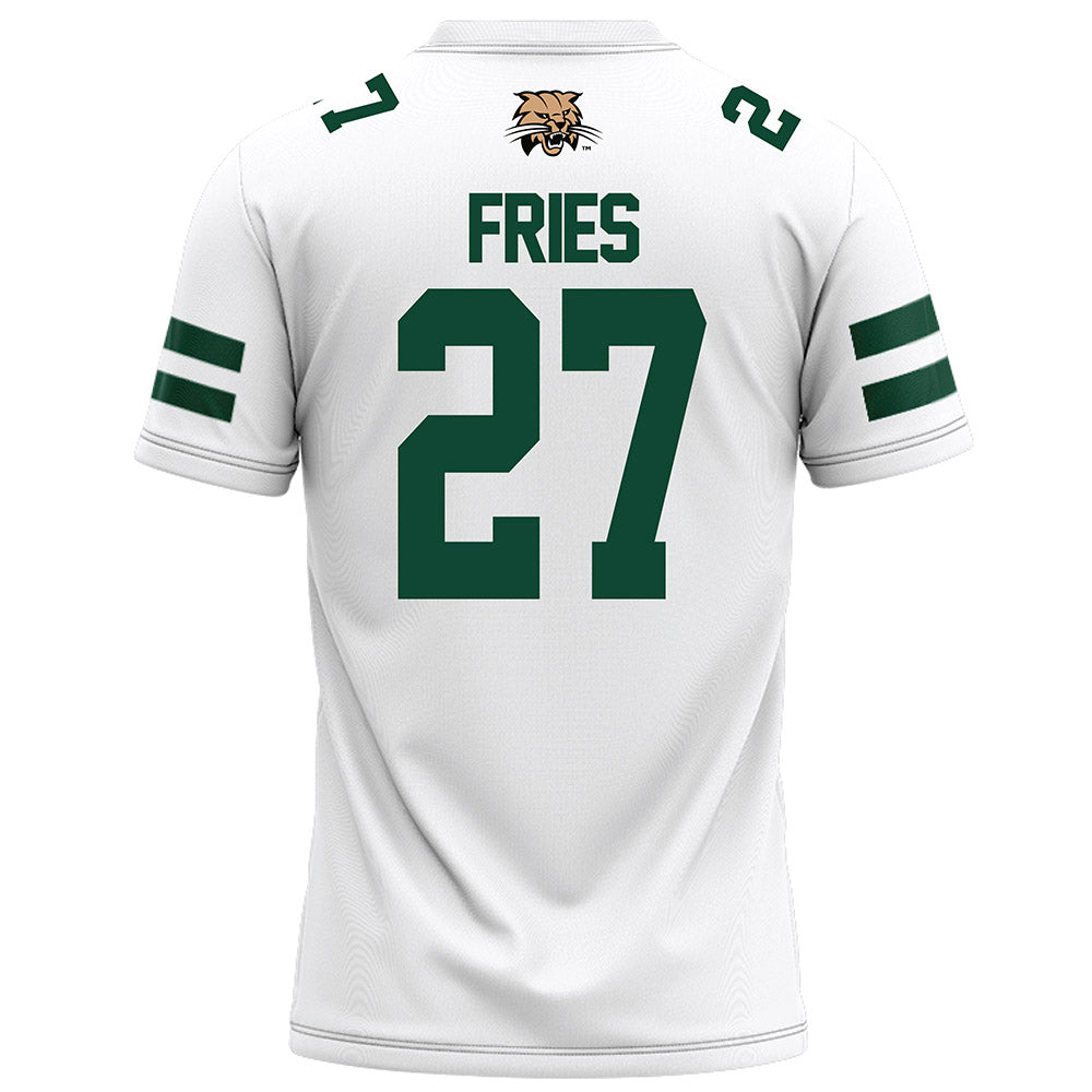 Ohio - NCAA Football : Jack Fries - White Football Jersey