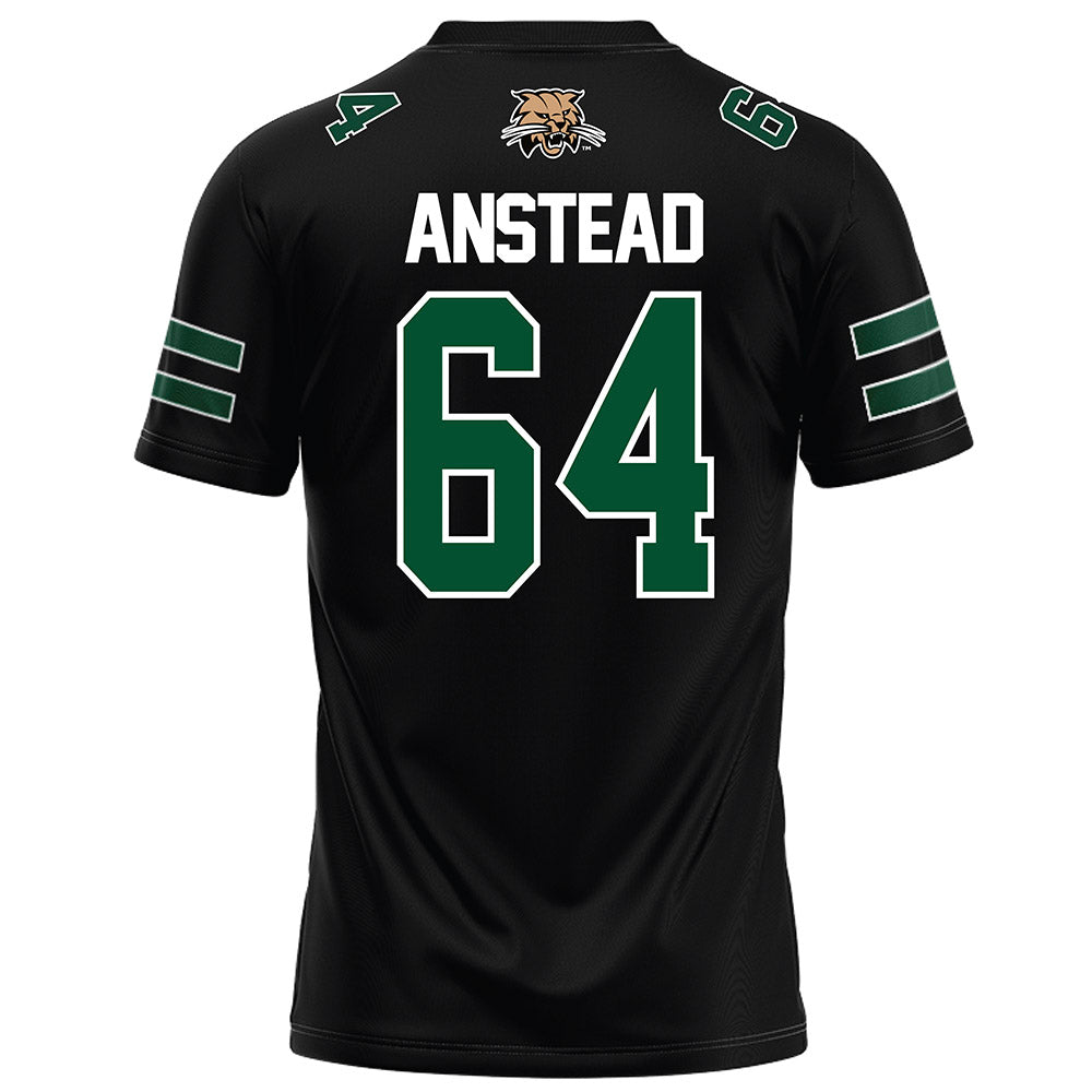 Ohio - NCAA Football : Seth Anstead - Black Football Jersey