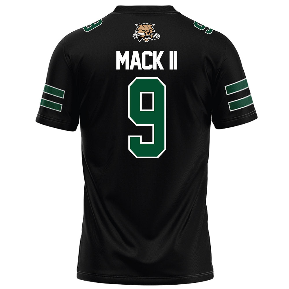 Ohio - NCAA Football : Michael Mack II - Black Football Jersey-1