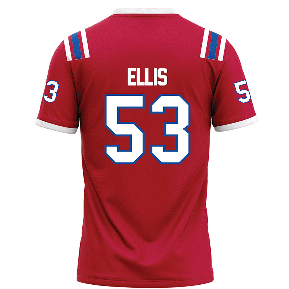 LA Tech - NCAA Football : Austin Ellis - Red Football Jersey