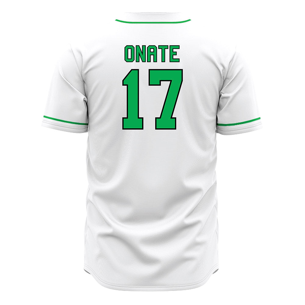 Marshall - NCAA Baseball : Mason Onate - White Jersey-1