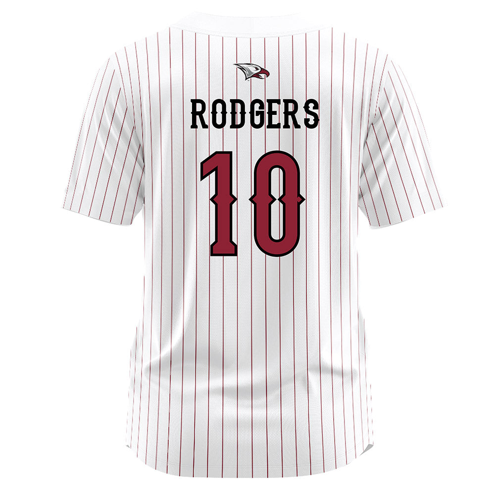 NCCU - NCAA Softball : Nyla Rodgers - White Jersey-1