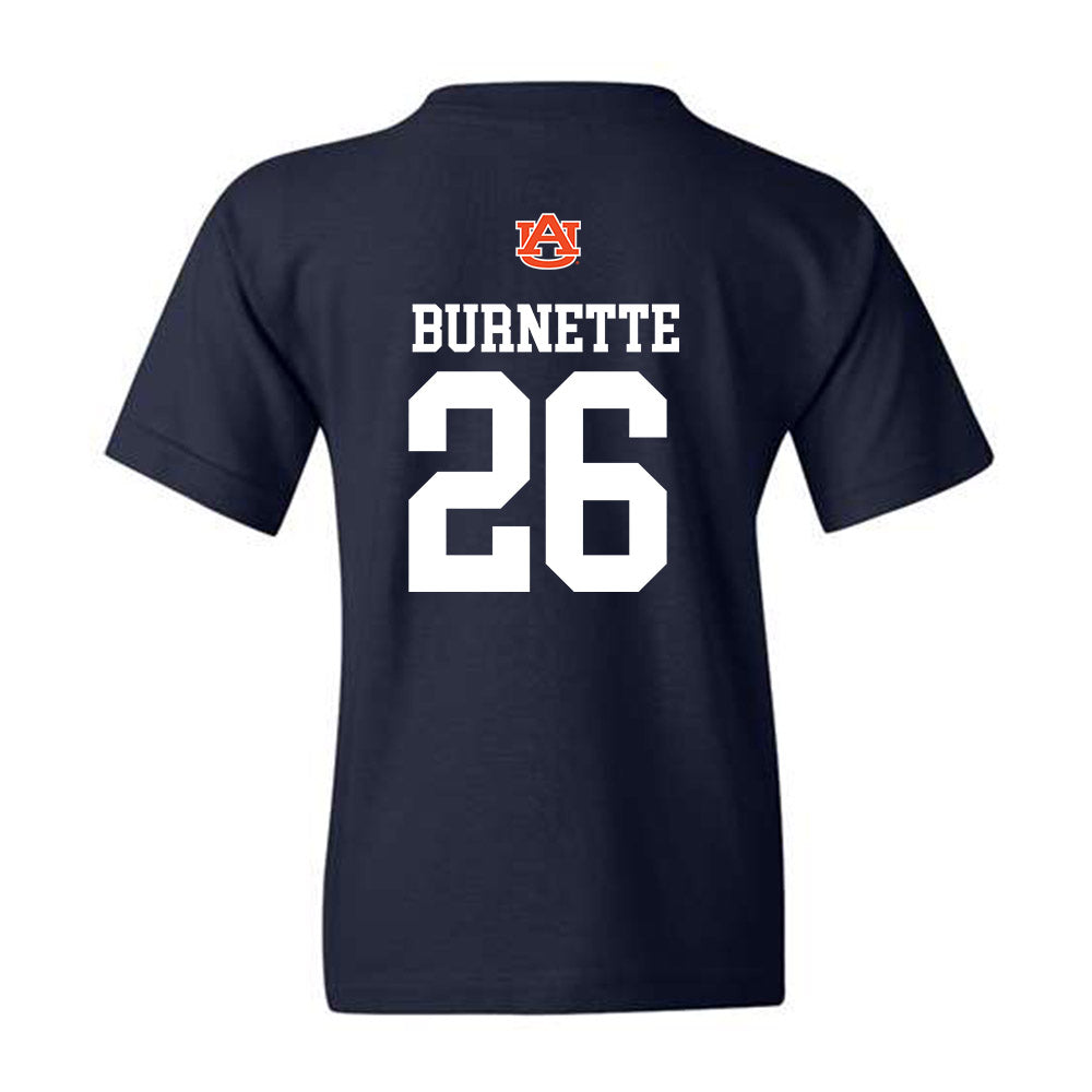 Auburn - NCAA Football : Christian Burnette - Replica Shersey Youth T-Shirt