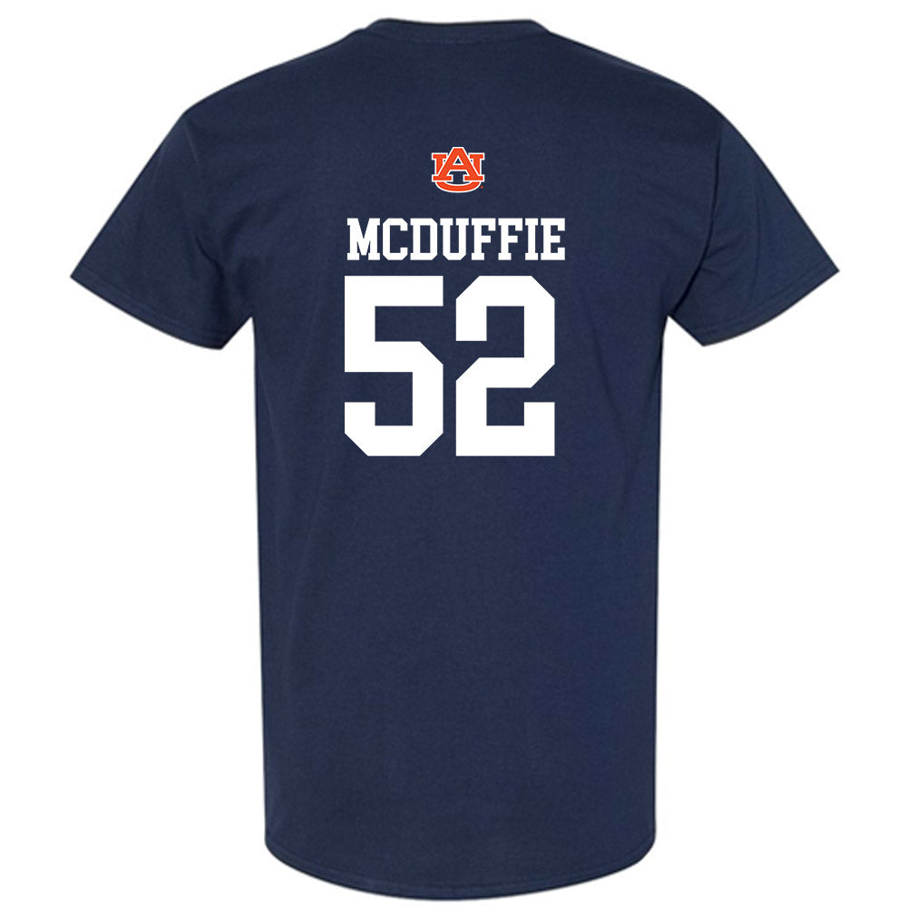 Auburn - NCAA Football : William Grier McDuffie - Replica Shersey T-Shirt