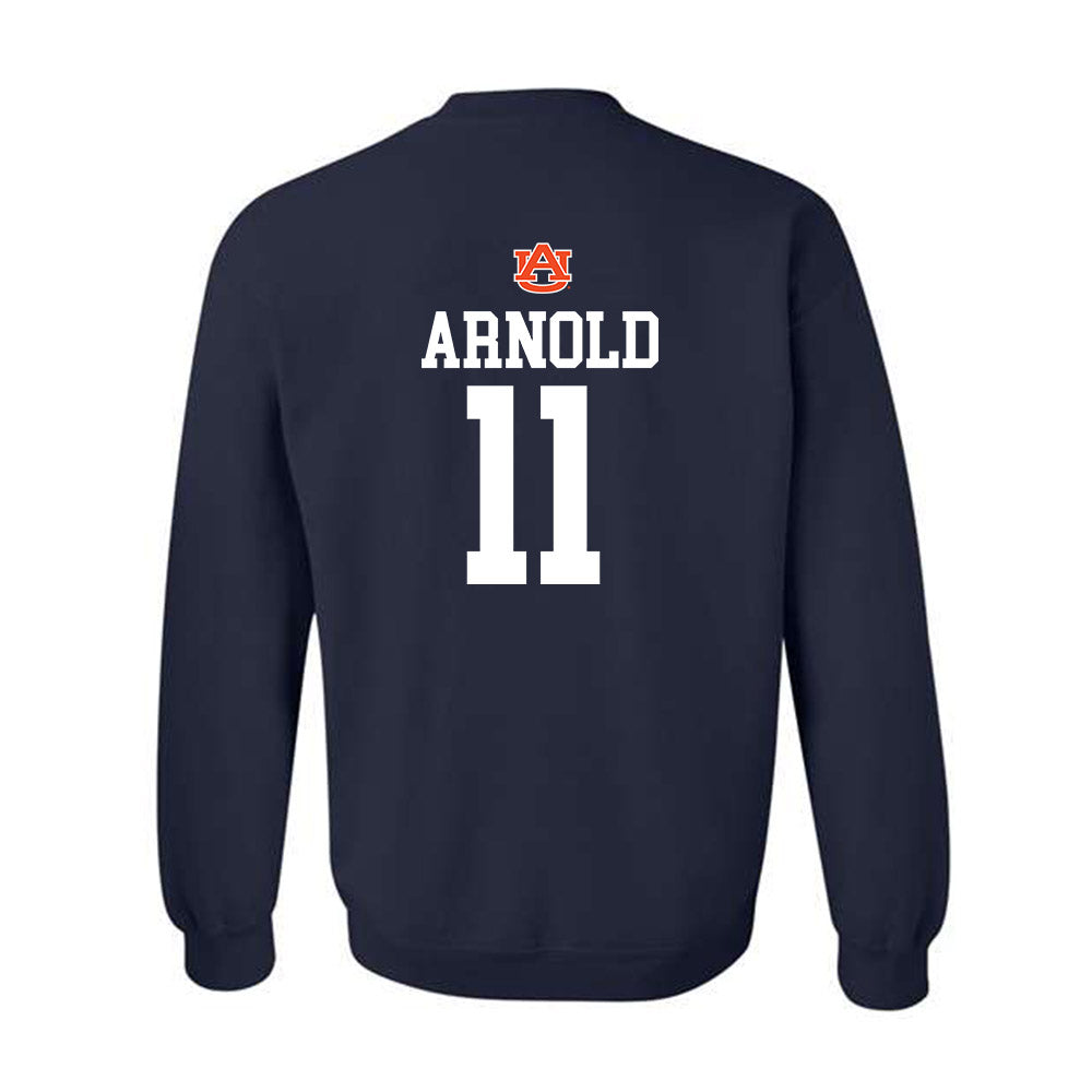Auburn - NCAA Football : Jackson Arnold - Replica Shersey Crewneck Sweatshirt-1