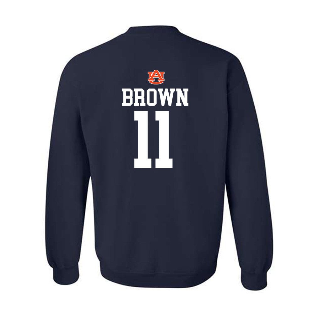 Auburn - NCAA Women's Soccer : Margey Brown - Replica Shersey Crewneck Sweatshirt-1