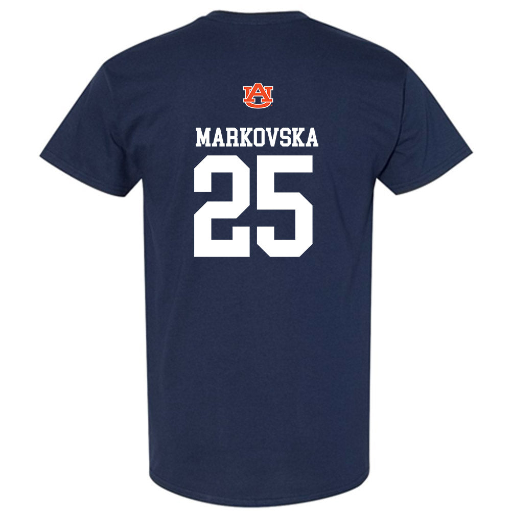 Auburn - NCAA Women's Volleyball : Lizzy Markovska - Replica Shersey T-Shirt-1