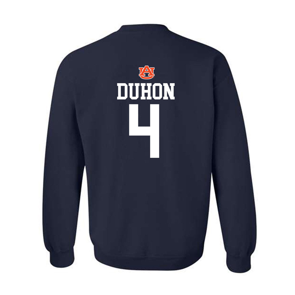 Auburn - NCAA Women's Basketball : Kaitlyn Duhon - Replica Shersey Crewneck Sweatshirt