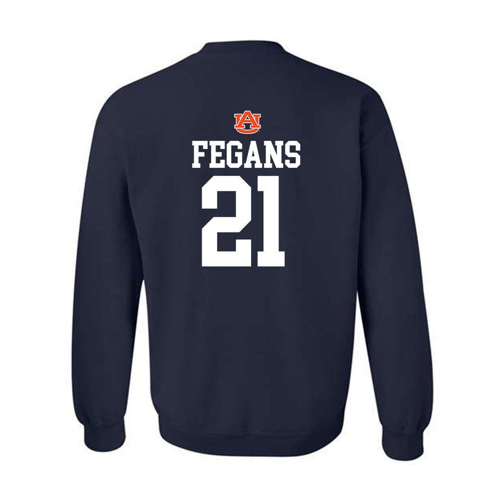 Auburn - NCAA Football : Anquon Fegans - Replica Shersey Crewneck Sweatshirt-1