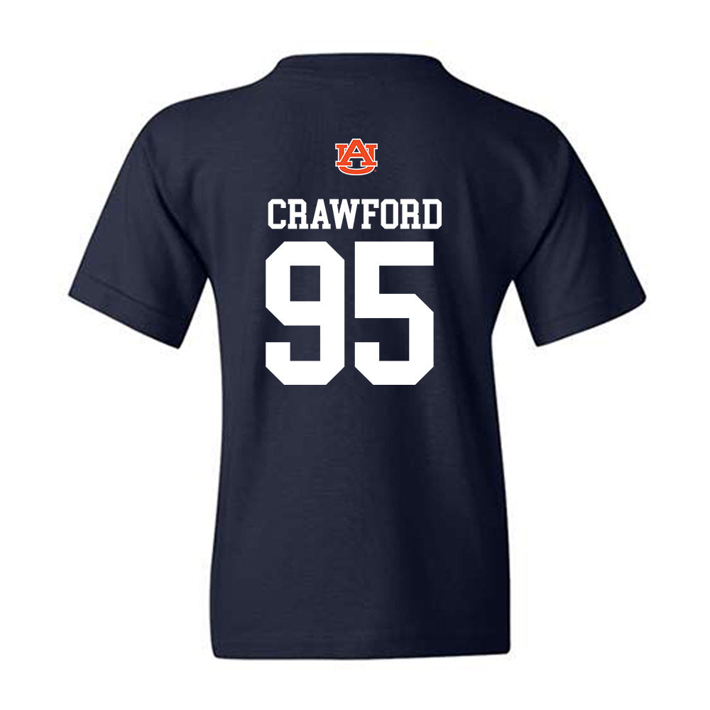 Auburn - NCAA Football : Jourdin Crawford - Replica Shersey Youth T-Shirt-1