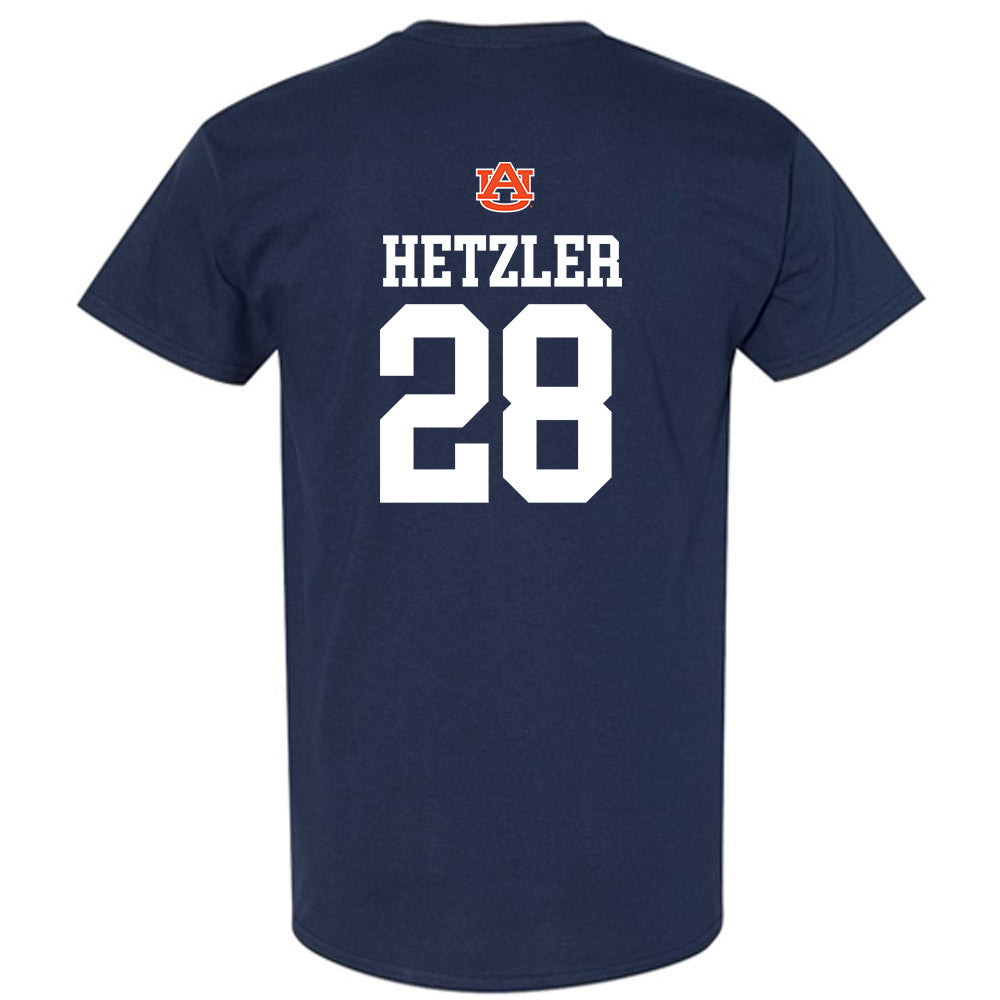 Auburn - NCAA Baseball : Ryan Hetzler - Replica Shersey T-Shirt-1